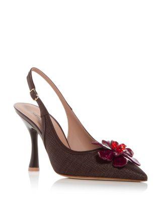 Women's Chrissy Embellished Slingback Pumps by MALONE SOULIERS Women's Chrissy Embellished Slingback Pumps by MALONE SOULIERS