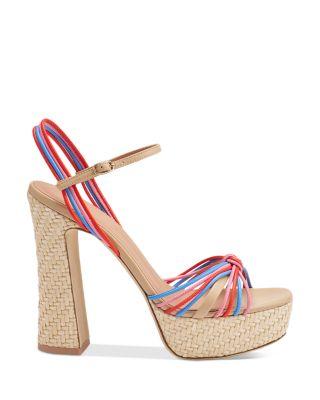 Women's Lucille 125 Crisscross Platform Sandals by MALONE SOULIERS