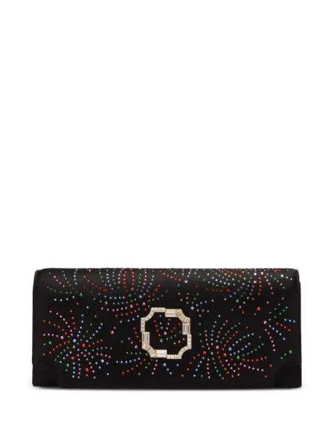 crystal-embellished vivien clutch bag by MALONE SOULIERS