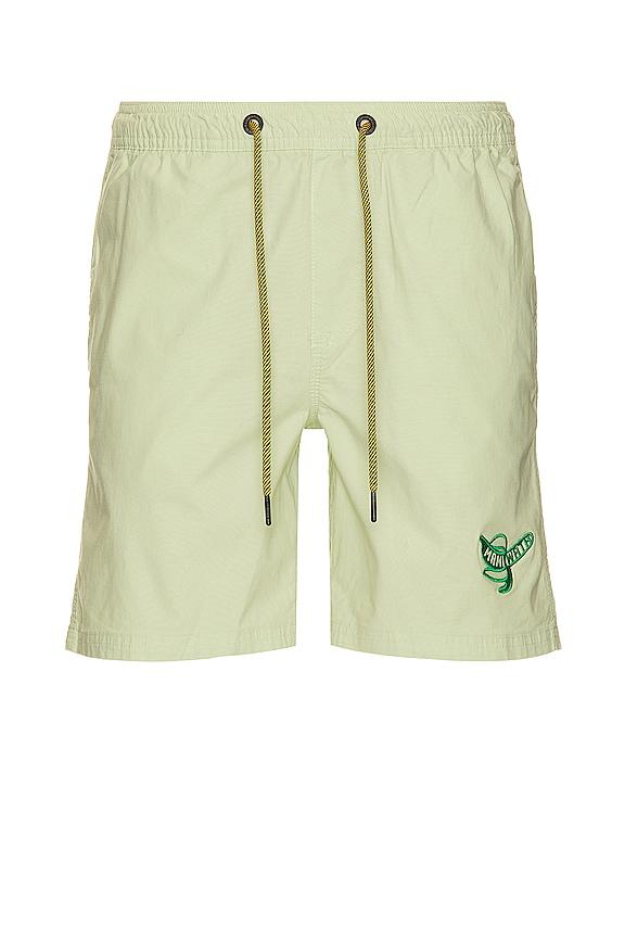 Mami Wata Boomslang Beach Short in Mint by MAMI WATA