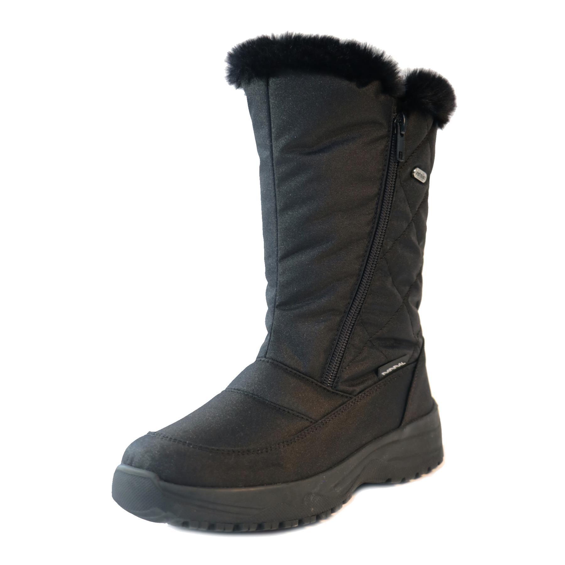 'Seren' Insulated Winter Boots with Flip-over Ice Grips by MAMMAL