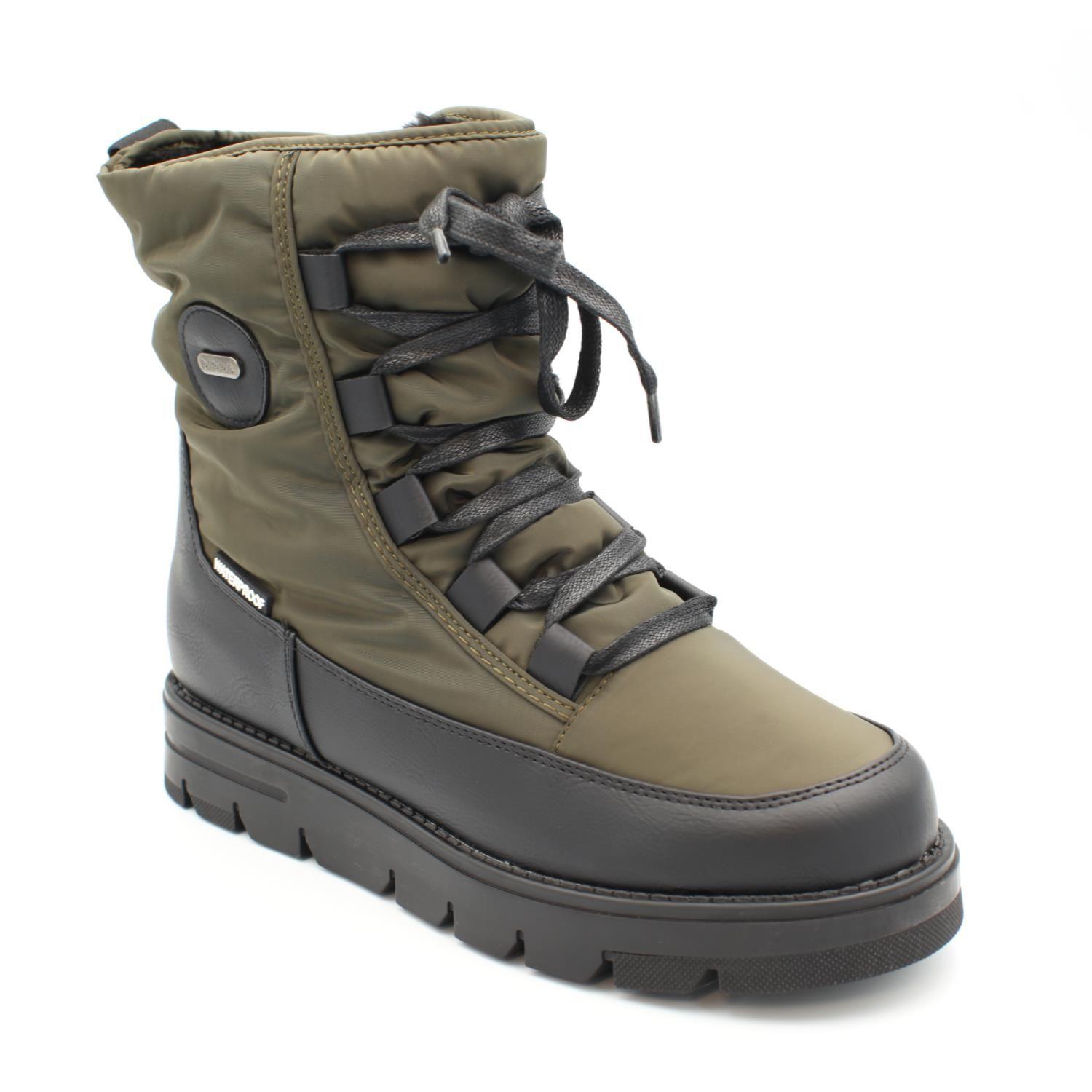 'Taylor' Insulated Waterproof Winter Boots with Flip-over Ice Grips by MAMMAL