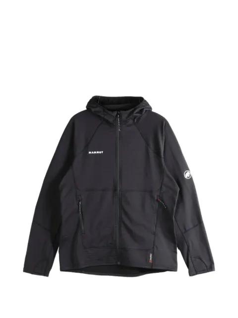 Taiss waffle-textured hoodied jacket by MAMMUT