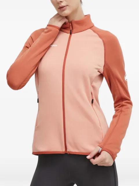 colour-block track jacket by MAMMUT