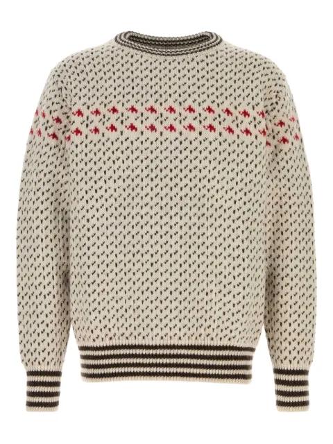 embroidered wool sweater by MAMMUT