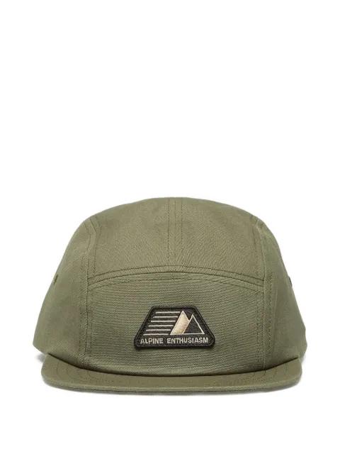 five-panel logo-patch cap by MAMMUT