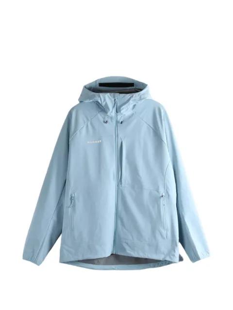 hoodied raglan-sleeve jacket by MAMMUT