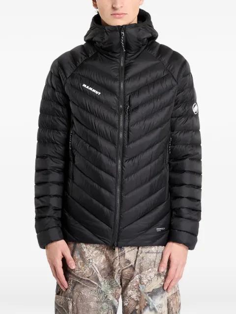 logo hoodied jacket by MAMMUT