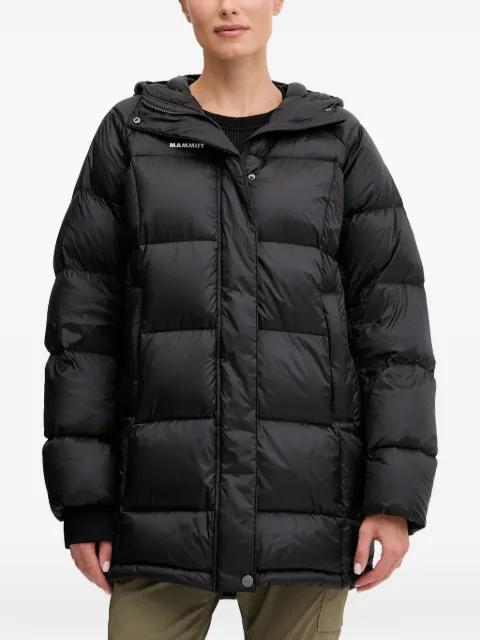 logo-print padded jacket by MAMMUT