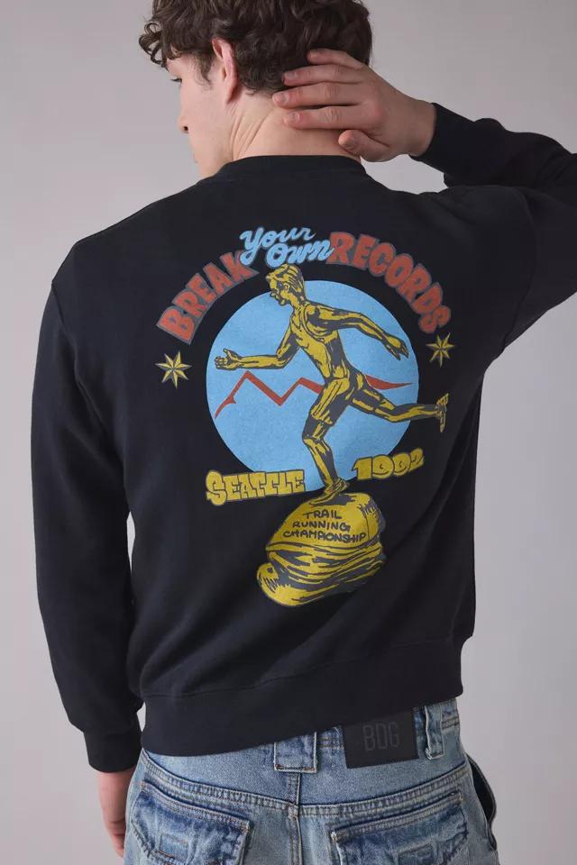 Manastash Citee Graphic Crew Neck Sweatshirt by MANASTASH