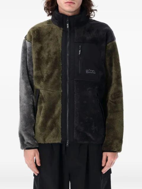 panelled fleece jacket by MANASTASH