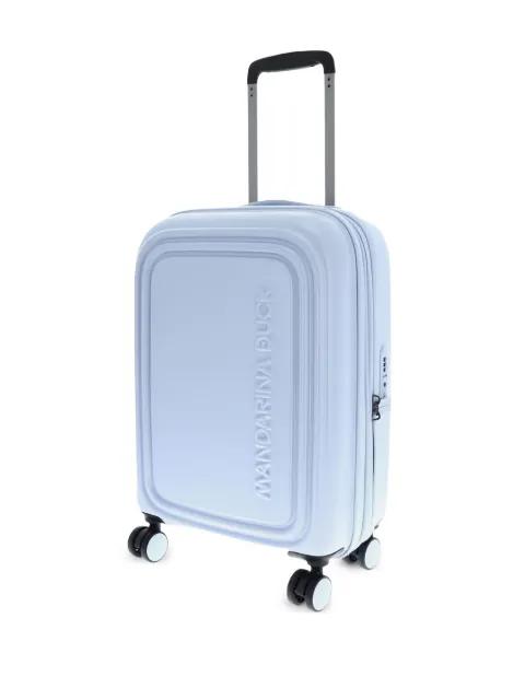Logoduck embossed suitcases by MANDARINA DUCK