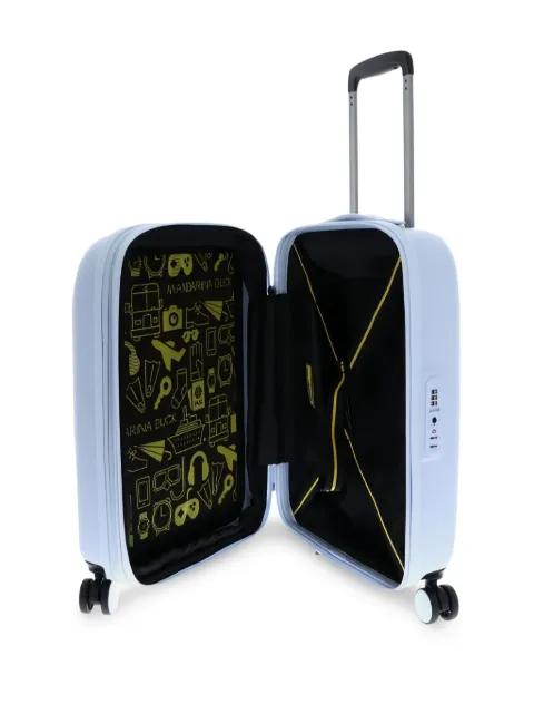 Logoduck embossed suitcases by MANDARINA DUCK