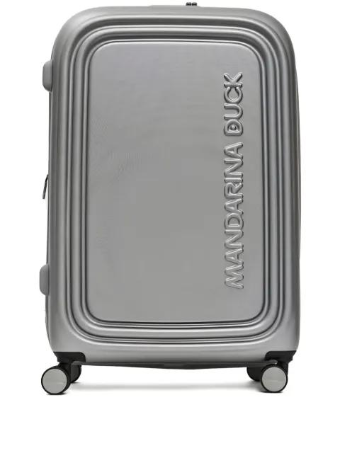 logo-embossed trolley by MANDARINA DUCK
