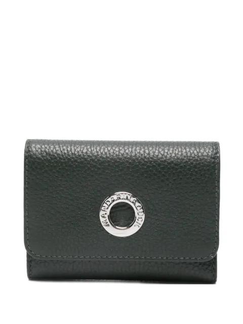 logo-plaque leather wallet by MANDARINA DUCK