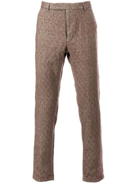 tweed trousers by MANDO