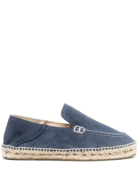 Hamptons Traveler suede espadrilles by MANEBI