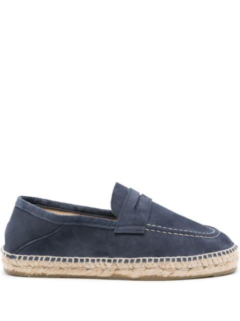 Hamptons suede espadrilles by MANEBI
