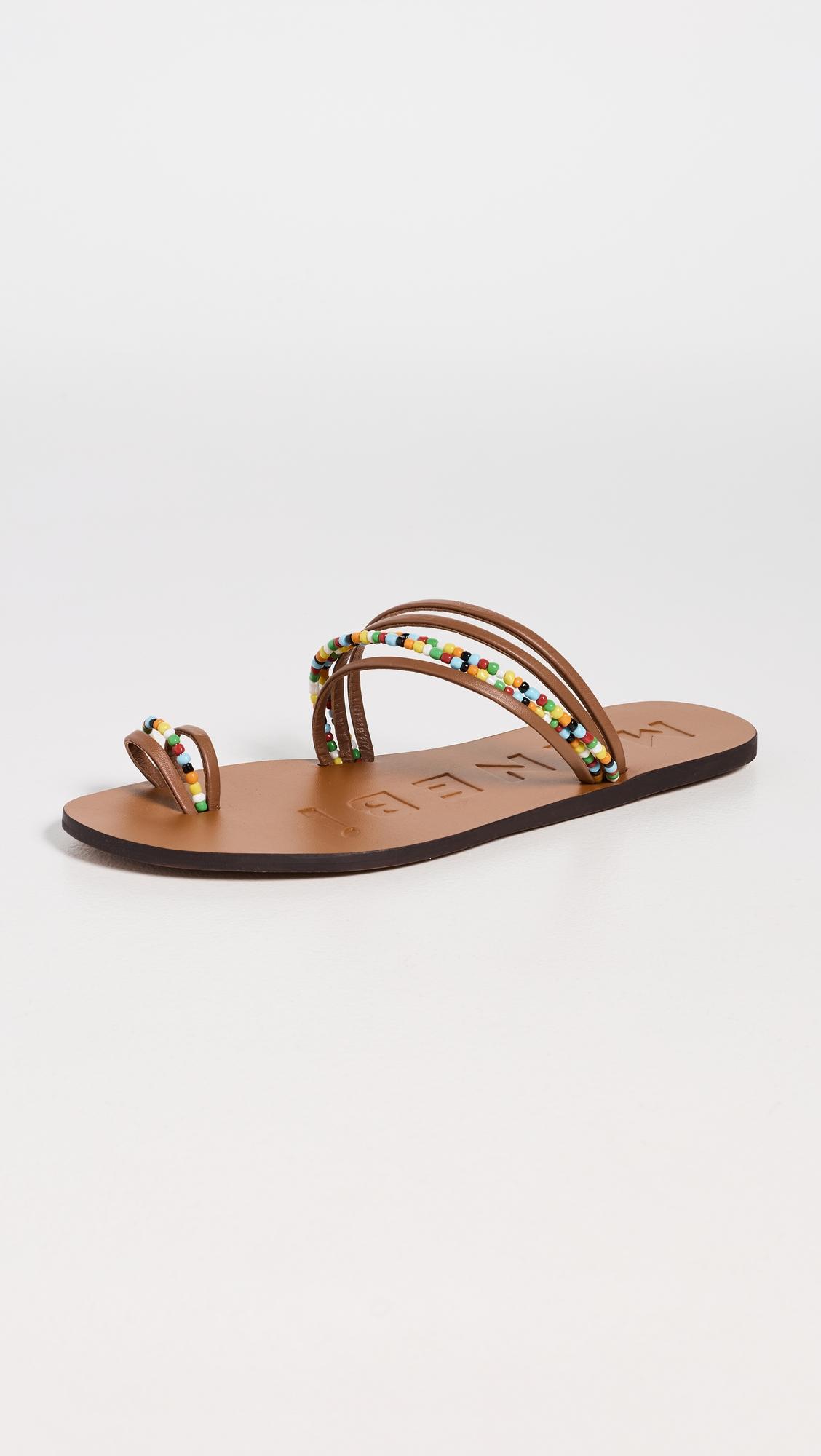 Leather Sandals by MANEBI