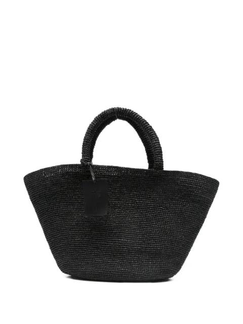 Panier raffia tote bag by MANEBI