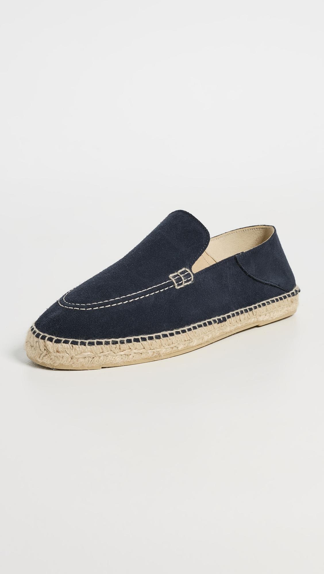 Suede Traveler Espadrilles by MANEBI