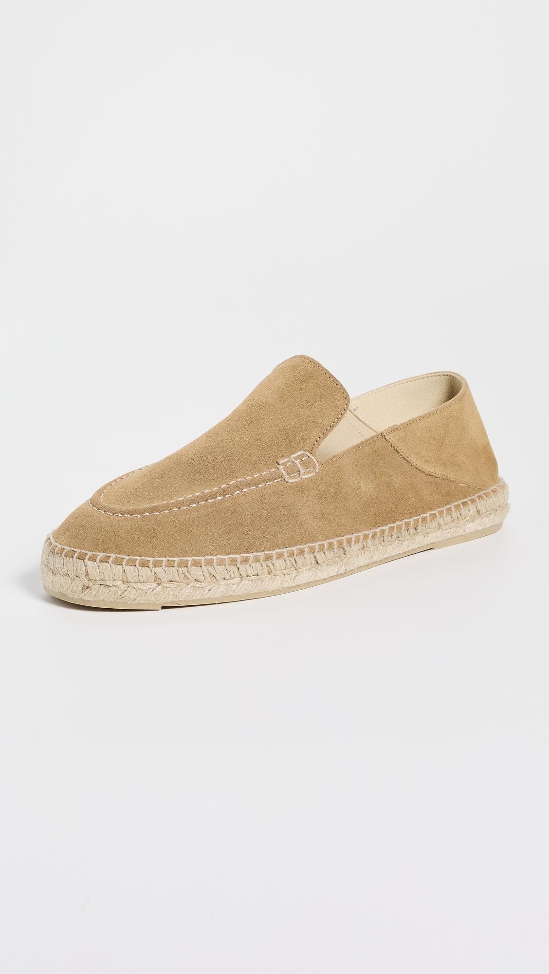 Suede Traveler Espadrilles by MANEBI