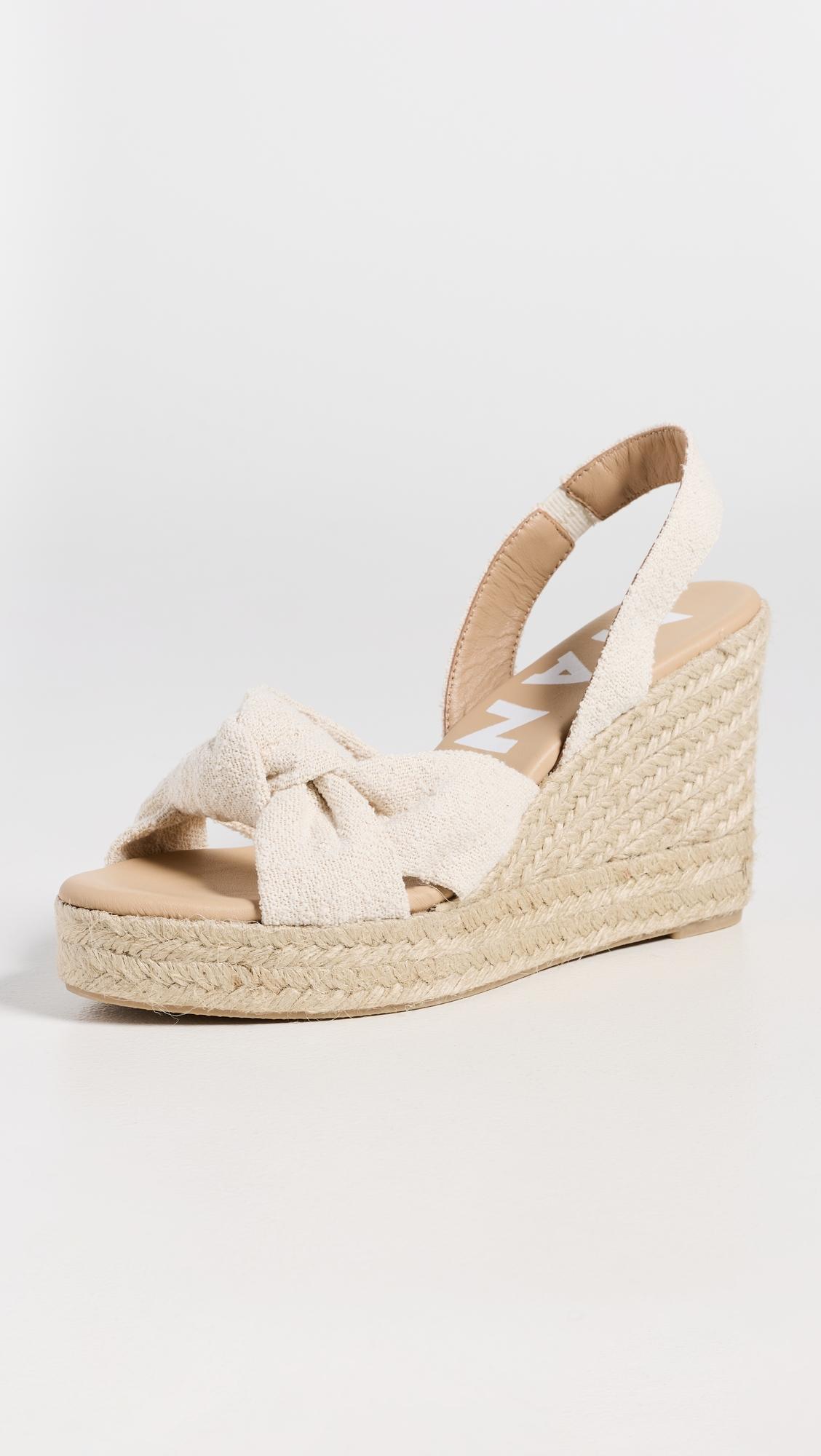 Wedge Knot Espadrilles by MANEBI