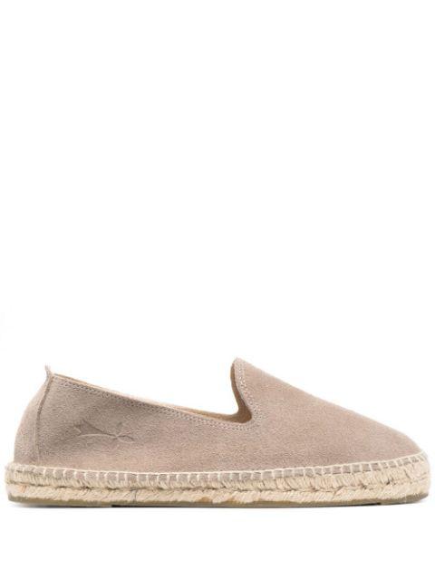 hamptons leather espadrilles by MANEBI