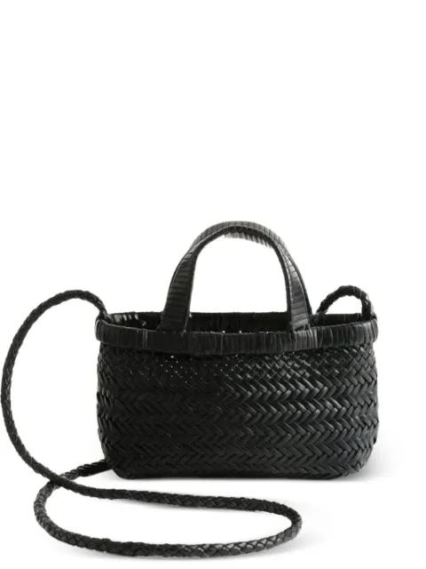 micro Sunset woven crossbody bag by MANEBI