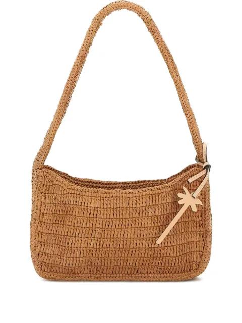raffia shoulder bag by MANEBI
