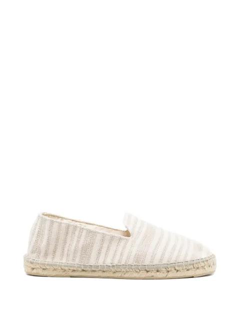 striped espadrilles by MANEBI