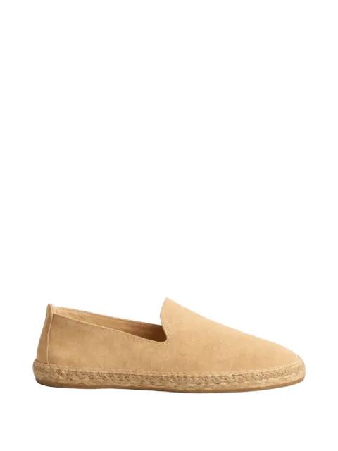suede flat espadrilles by MANEBI