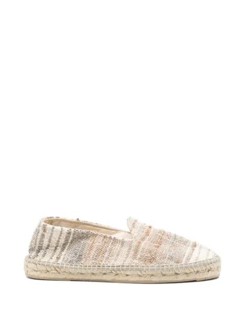 woven slip-on espadrilles by MANEBI