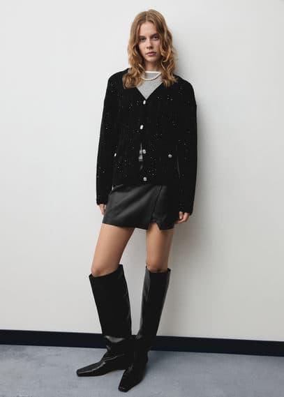 CARDIGAN black by MANGO