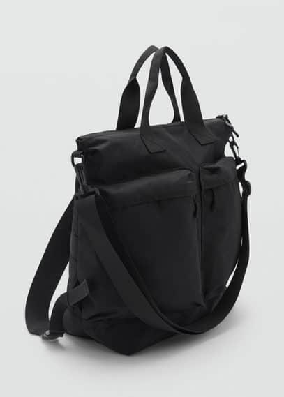 BACKPACK black by MANGO MAN