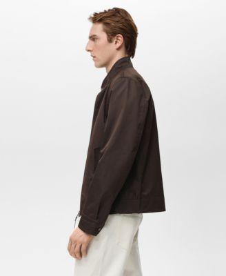 Men's Water-Repellent Cotton Jacket by MANGO