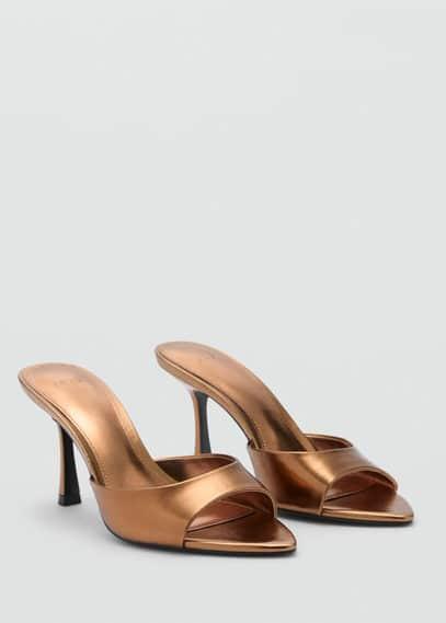 SANDALS copper by MANGO