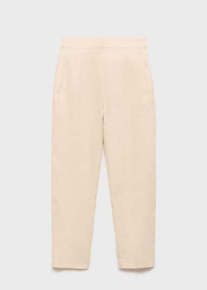 TROUSERS beige by MANGO