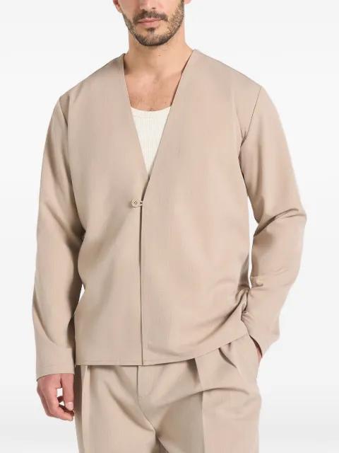 Alex back-pleat shirt by MANIERE DE VOIR