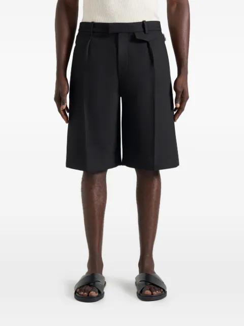 Auguste tailored twill bermuda shorts by MANIERE DE VOIR