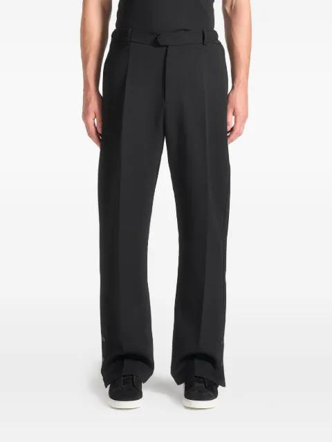 Boris button-cuff tailored trousers by MANIERE DE VOIR
