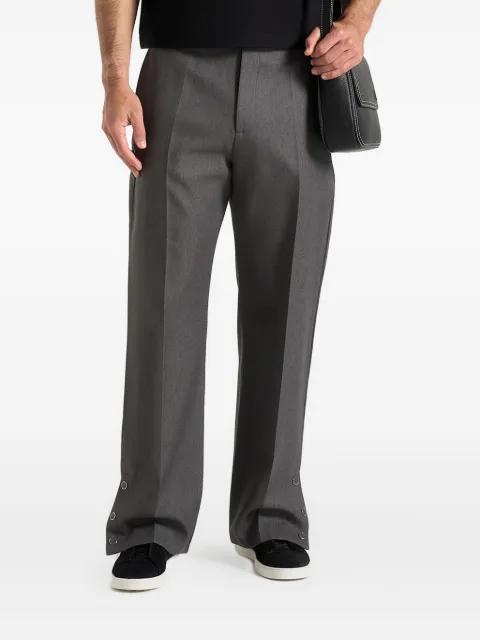Boris relaxed fit tailored button cuff pants by MANIERE DE VOIR