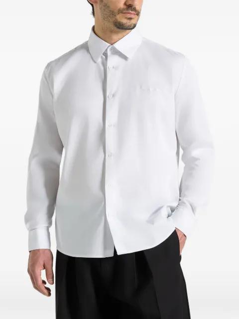 Chris button long-sleeve shirt by MANIERE DE VOIR
