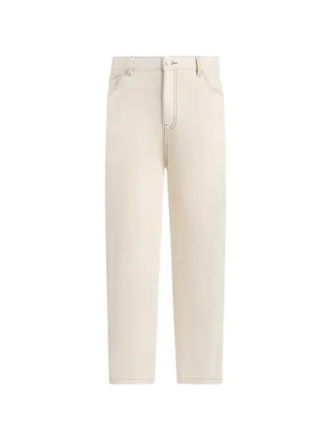 DN001 tapered fit jeans by MANIERE DE VOIR