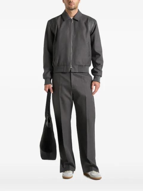 Denis tailored varsity jacket by MANIERE DE VOIR