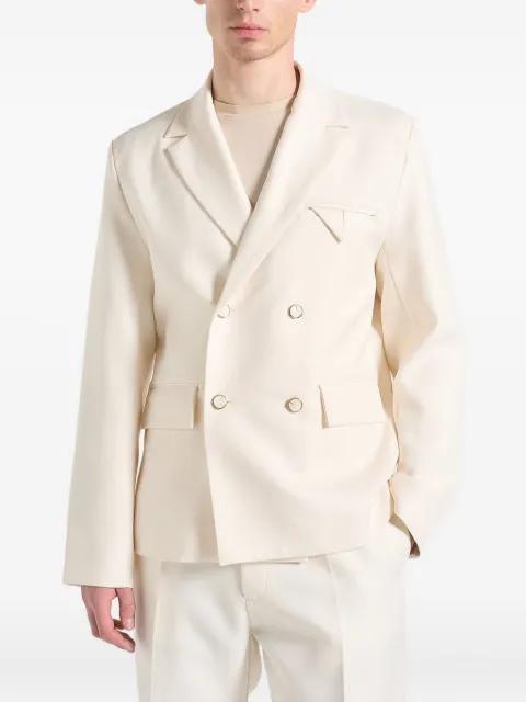 Didier double breasted tailored suit jacket by MANIERE DE VOIR