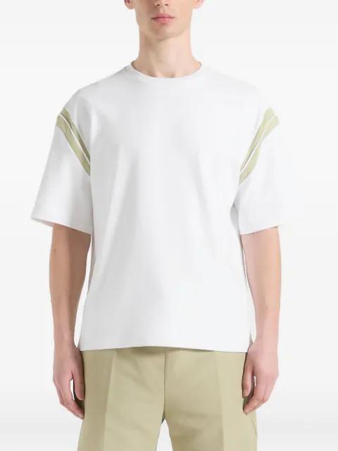 Georges varsity cotton T-Shirt by MANIERE DE VOIR