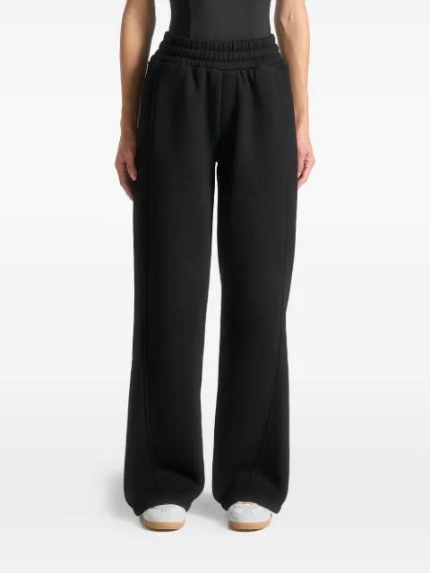 Iris in black relaxed-joggers by MANIERE DE VOIR
