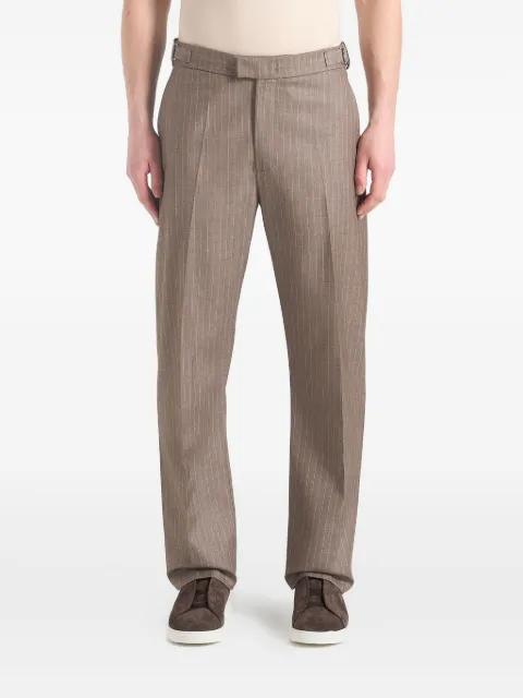 Joseph regular fit pinstripe tailored pants by MANIERE DE VOIR