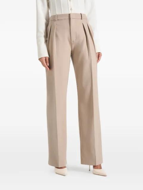 Julie tailored twin pleat trousers by MANIERE DE VOIR